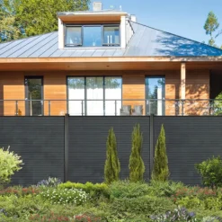 Elephant Lamellen set composiet - triple Rhombus rock grey - 180 x 15 cm (6 stuks)