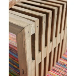 Outlet Plus Danmark Lattenbank vuren - Rustik Design driftwood geverfd