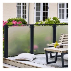 Hot Plus Danmark Leuning grenen tbv tuinhek - zwart (209 cm)