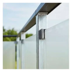 Discount Plus Danmark Leuning links tbv tuinhek mahonie zwart (197 cm)