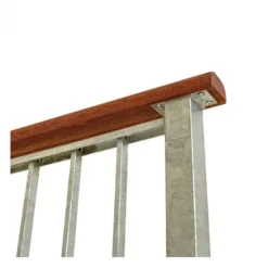 Discount Plus Danmark Leuning rechts tbv tuinhek mahonie (197 cm)