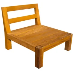 Sale Elephant Lounge element met rug hardhout almendrillo Trinidad (68 x 68 x 74,5 cm)