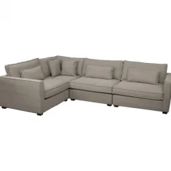 Sale HomingXL Modulaire bank - Mazur - stof Kiss taupe 181 - zelf samenstellen