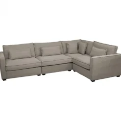 Sale HomingXL Modulaire bank - Mazur - stof Kiss taupe 181 - zelf samenstellen