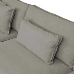 Sale HomingXL Modulaire bank - Mazur - stof Kiss taupe 181 - zelf samenstellen