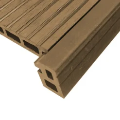 Online C-Wood Onderregel/Randafwerking composiet teak bruin 3,00 mtr