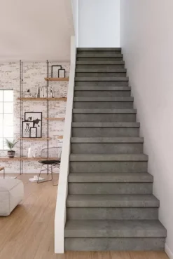 Sale Maestro Steps Open trapprofiel - Dark Grey Stone - 130 x 7 cm