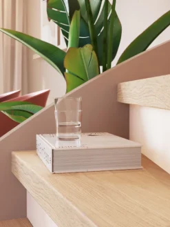 Clearance CanDo Overzettrede met neus - Laminaat - Beige eiken