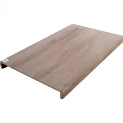 Outlet Stepwood Overzettrede met neus (2 stuks) - PVC toplaag - Eik taupe