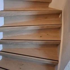 New HomingXL Overzettrede met neus (2 stuks) - Eikenhout 4 mm toplaag rustiek - incl. antislipstrip