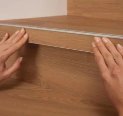 Sale CanDo Overzettrede of stootbord (4 stuks) - Vinyl zelfklevend - Blond eiken