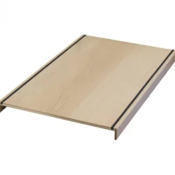 New Stepwood Overzettreden met neus (2 stuks) - Eikenhout 3 mm toplaag Natuur - Met sleuf voor antislipstrip