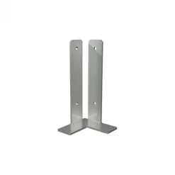 Outlet Plus Danmark Paalhouder hoek gegalvaniseerd tbv tuinpaal van 9 x 9 cm - 30 cm