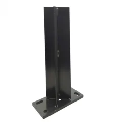 Outlet C-Wood Paalhouder met voet antraciet RAL7016 tbv aluminium palen 6,8 x 6,8 cm