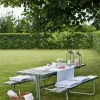 Discount Plus Danmark Picknicktafel vuren geimpregneerd - Classic - grijsbruin