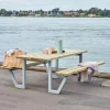Outlet Plus Danmark Picknicktafel vuren geimpregneerd - Wega - 177 cm