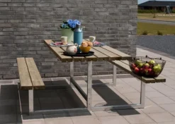 Outlet Plus Danmark Picknicktafel vuren geimpregneerd - Basic