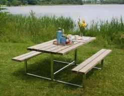 Outlet Plus Danmark Picknicktafel vuren geimpregneerd - Basic