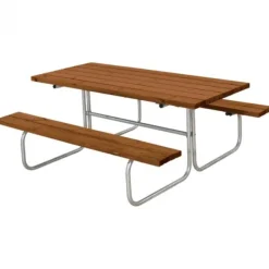 Outlet Plus Danmark Picknicktafel vuren geimpregneerd - Classic teak