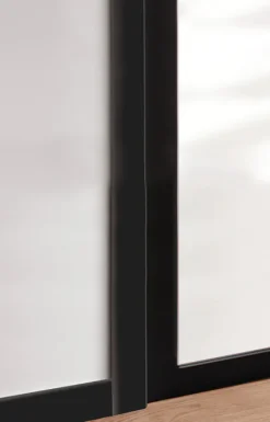 Austria Plint Modern - Mat zwart 248,6 x 12 x 1,6 cm (5 lengtes)