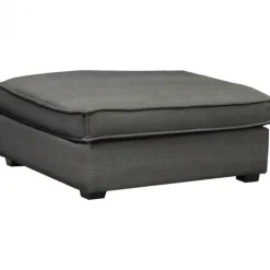 Discount HomingXL Poef - Mazur - stof Kiss grijs 66