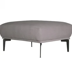 Discount HomingXL Poef - Tulp - stof Sorro lichtgrijs 90