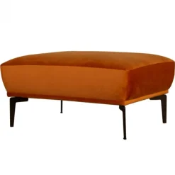 Online HomingXL Poef - Tulp - velours Brunei koper 18