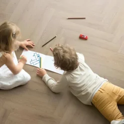 Online COREtec PVC click vloer - Visgraat Lumber - 2,32 m2