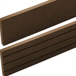 Sale C-Wood Randafwerking composiet donker bruin 5,9 cm hoog (3 mtr)