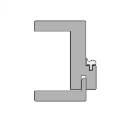 Clearance Austria RenoV8 Ecosy kozijn ZB70 - zuiverwit - kamerhoog - tbv stompe deuren