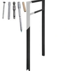 New Austria Renov8 Nero kozijn MB70 - bovenlicht of kamerhoog - tbv stompe deur