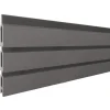 C-Wood Rhombus zelfbouw - Lamel composiet - Rhombus Triple rock grey - 180 x 15 cm (6 stuks)