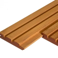 Hot Smaragd Rhombusprofiel Hardhout Kapur 2,5 x 14,5 cm