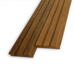 Sale Smaragd Rhombusprofiel Hardhout Thermo Fraké 1,8 x 13,9 cm