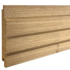 Hot Elephant Rhombusprofiel hardhout Thermo Ayous Stripes triple S 2,5 x 12,2/14 cm