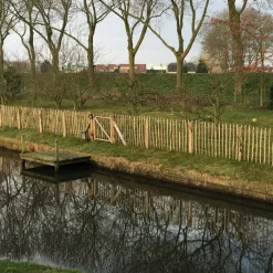 Hot Elephant Schapenhek / Stakettenhek hekwerk kastanje (500 x 75 cm)