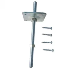 Discount HomingXL Scharnierplaat set voor schroeffundering - verzinkt