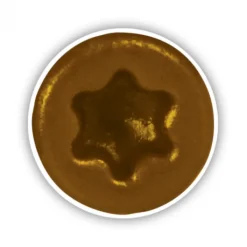 Clearance Deckwise Schroeven 4 x 50 - RVS platte kop T15 - Ceder (100 stuks)