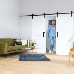 Clearance Austria Schuifdeur - Cabana Blanco - Uno rechts - Hoogwaardig voorgelakt wit