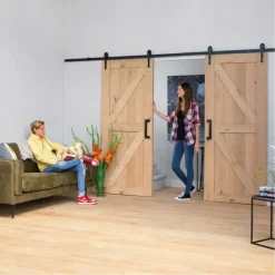 Austria Schuifdeur - Cabana Roble - Dos links - Onbehandeld eiken toplaag