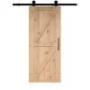 Hot Austria Schuifdeur - Cabana Roble - Dos rechts - Onbehandeld eiken toplaag