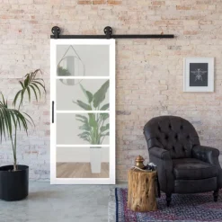 Best Austria Schuifdeur - Nero Legno - Chiari Tinto - Voorbehandeld wit