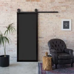 Hot Austria Schuifdeur - Nero Legno - Foggia - Hoogwaardig voorgelakt zwart