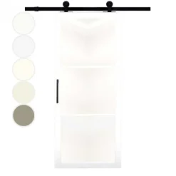 Best Austria Schuifdeur - Nero Legno - Genova - Voorbehandeld wit