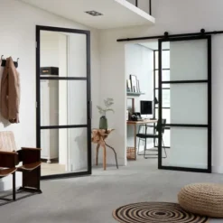 Clearance Austria Schuifdeur - Nero Legno - Genova - Hoogwaardig voorgelakt zwart