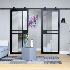 Discount Austria Schuifdeur - Nero Legno - Imola - Hoogwaardig voorgelakt zwart