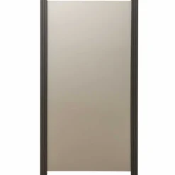 New Elephant Schutting aluminium composiet smal zilvergrijs 90 x 180 cm