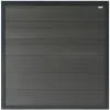 Best Elephant Schutting composiet Forte antraciet met antraciet aluminium kader (180 x 180 cm)