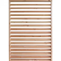 Discount TrendHout Schutting Douglas - Louvre horizontaal (163 x 220 cm) - module B