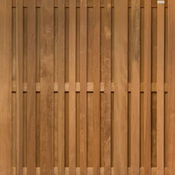 Best Elephant Schutting hardhout cedrinho recht 28L - Stripes (180 x 180 cm) schermdikte 4,5 cm